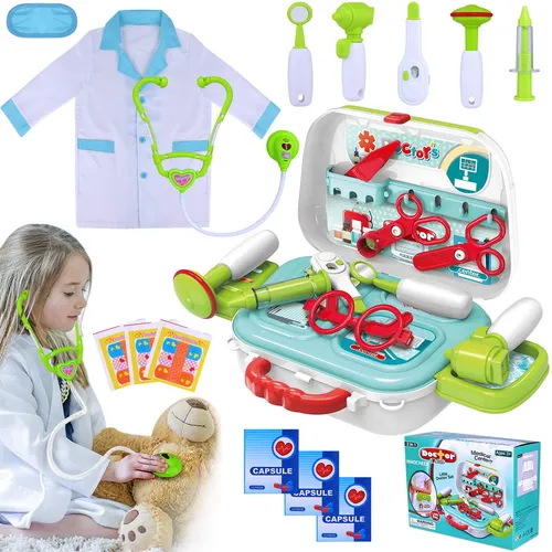 Set De Juguetes Médicos Pretend N-play De Doctor Kit Innoche
