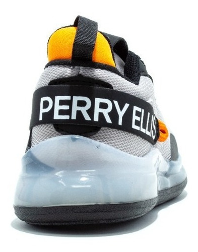 Tenis Urbano Para Niño Con Cordones Perry Ellis - 399