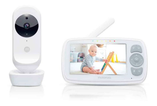 Monitor de bebê Motorola Ease 34 com tela de vídeo de 4,3 polegadas