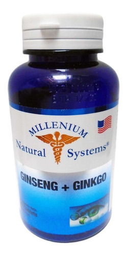 Ginseng + Ginkgo Biloba 60 Caps - Unidad a $400