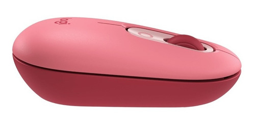 Imagen 4 de 8 de Mouse Inalambrico Logitech Pop Coral Rose