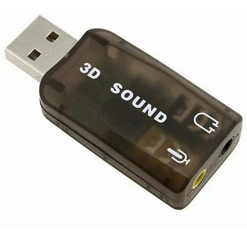 Adaptador Audio Usb 3d Virtual 5.1 Tarjeta Sonido Externa