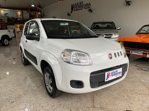 Imagem 3 de 8 de Fiat Uno 1.0 Vivace 2p Flex Branco 2014/2014
