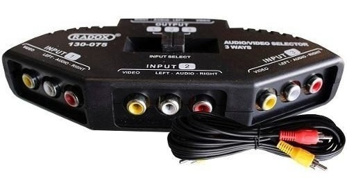 Selector De Audio Video Rca