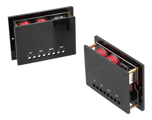 Imagen 9 de 10 de Divisor De Frecuencia De Altavoz 2pcs 3 Vías Highpower 300w
