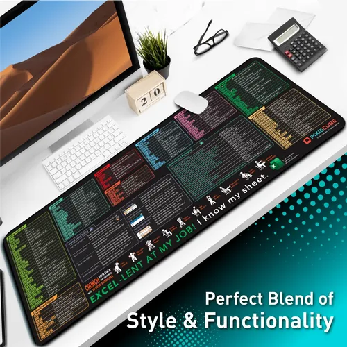 Alfombrilla De Mouse Con Teclas De Acceso Directo Para