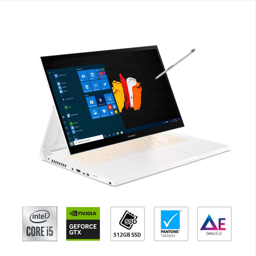 Imagen 2 de 9 de Portátil Acer Conceptd Ci5 8gb 512 Gb Ssd Fhd Gtx1650 Touch