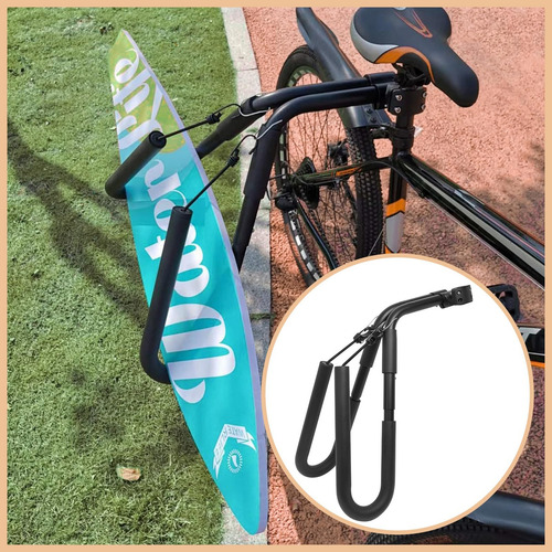 Portabicicletas Para Tabla De Surf, Soporte Ajustable Para T