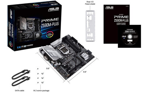 Tarjeta Madre Asus Prime Z590m-plus S1200 Intel 10ma 11va