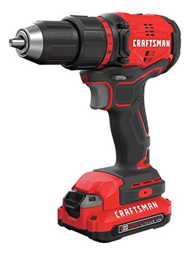 Kit De Taladro / Destornillador Inalámbrico Craftsman V20, S