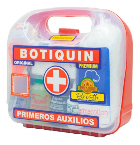 Botiquín De Emergencia Tipo Lonchera Primeros Auxilios