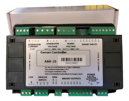 Controlador Digital Grupo Electrógeno Reemplazo Comap Amf25