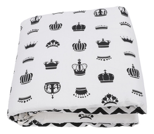 Protector De Cuna Para Cuna De Bebé, Algodón Puro, Suave, An