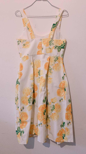 Vestido Flores Amarillas Lulu Martins