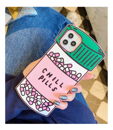 Topfunny Funda P/ iPhone 12 Pro Max Diseño Dibujo Animado