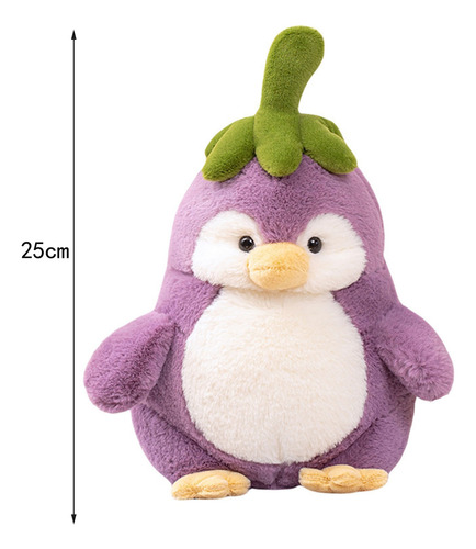 Penguin Baby Plushs Doll Creatives Turn Juguet Berenjena Pin