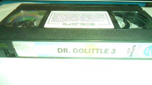 Vhs Dr. Dolittle 3 (Usado)