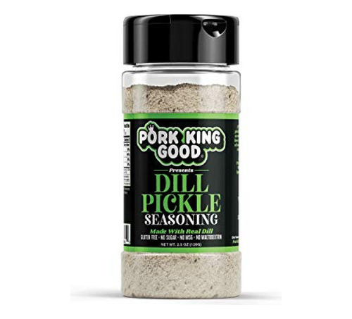 Pork King Good Dill Pickle Seasoning Para Cocinar Y Palomita