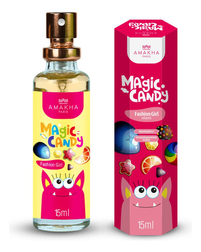 Perfume Infantil Magic Candy De Amakha Paris 15ml