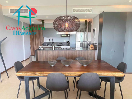 Cad La Isla Fiji R5. En Condominio De Playa. Terraza Con Vista A Las Áreas Comunes