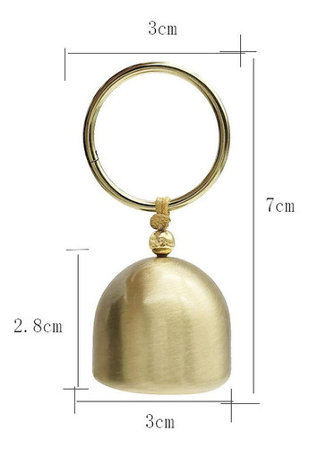 Bell De Latón Decoración Decorativa Fengshui Decoración