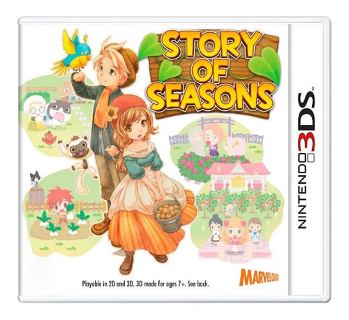 Jogo Story Of Seasons Para Nintendo 3ds Midia Fisica Xseed