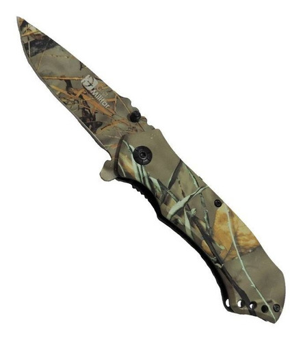 Canivete Forest Semi-automatico Camuflado Tático Foxboy