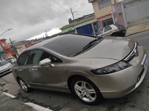 Honda Civic 2008 1.8 Exs Flex Aut. 4p