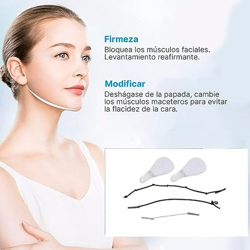 40 Unids Parches Adhesivo Cinta Estiramiento Facial Forma V