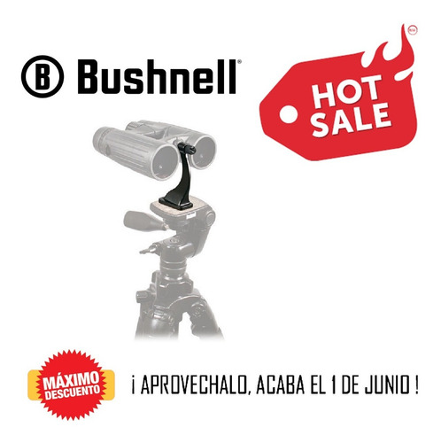 Imagen 2 de 7 de Bushnell Adaptador Universal Binoculares A Tripié Premium !