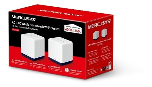 Sistema Wi-fi Mesh Mercusys Halo H50g (2-pack) Ac1900