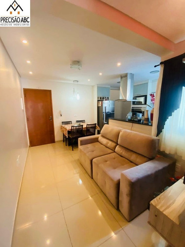Imagem 3 de 12 de Cobertura S/condomínio Linda No Parque Novo Oratório Em Santo André - A-01729 - 70751126