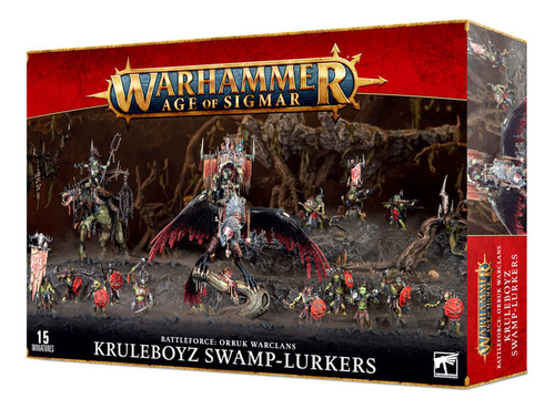 Orruk Warclans: Kruleboyz Swamp-lurkers - Battleforce 