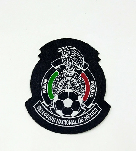 Escudo Selección Mexicana Negro Para Jersey - Microbordado | Meses sin  intereses