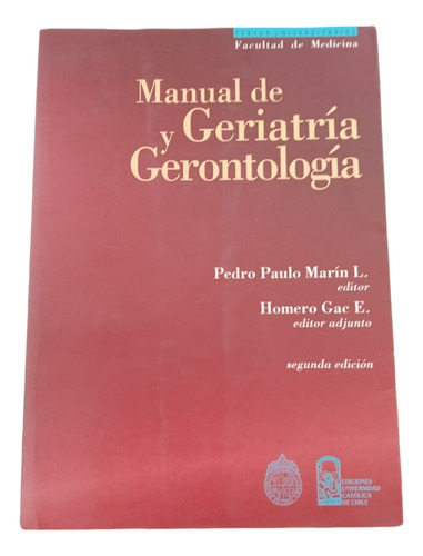 Manual De Geriatría Y Gerontología