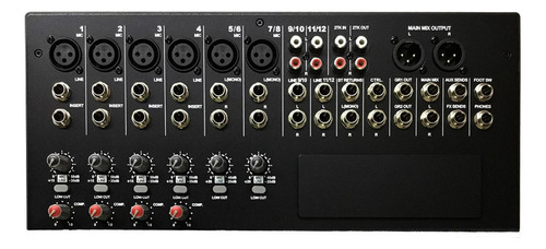 Mezcladora Claymore Cly-124cx 12 Canales 6 Xlr Efectos