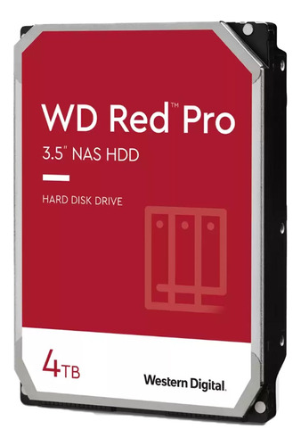 Disco Rigido Western Digital Red Pro 4 Tb Hard Drive 3.5 