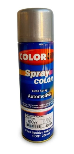 Colorgin Aluminio Para Llantas Automotor Aerosol X 300 Cc *