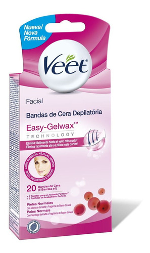 Bandas Facial Depilatorias Veet