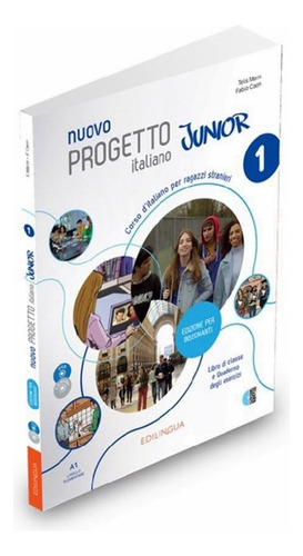 Nuovo Progetto Italiano Junior 1 (a1) - Edizione Per Insegnanti + Cd + Dvd Video, De Marin, T.. Editorial Edilingua, Tapa Mole, Edición 1 En Italiano, 2022