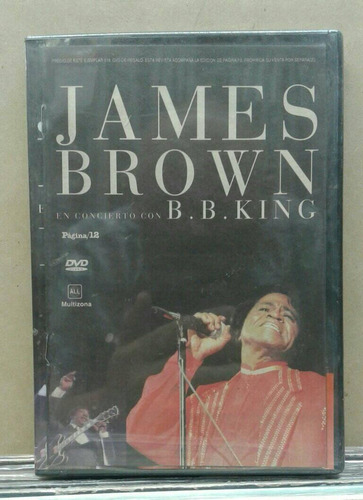 Imagen 1 de 2 de James Brown - En Concierto Con B.b. King Dvd Lacuevamusical