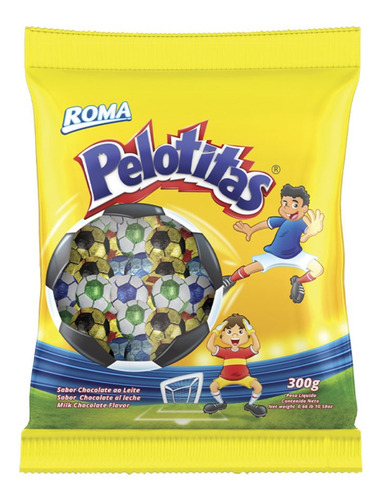 Bolinhas De Chocolate Ao Leite Pelotitas Pacote - 300g