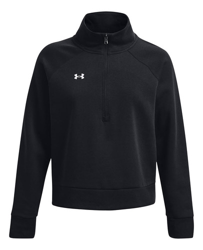 Polerón Ua Rival Negro Para Mujer Under Armour