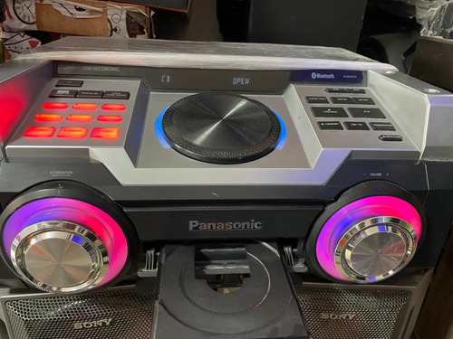 Cerebro Sin Bocinas Para Mini Componente Panasonic 370 Negro Con Gris 2500 W (Usado)