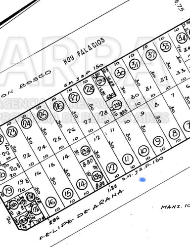 Lote 300 M2 Ramos Mejia - Excelente Constructor
