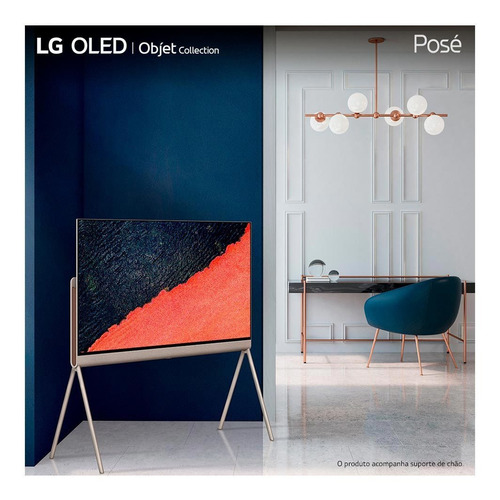 Smart Tv 4k LG Oled 55 Polegadas Evo Object Posé Wi-fi