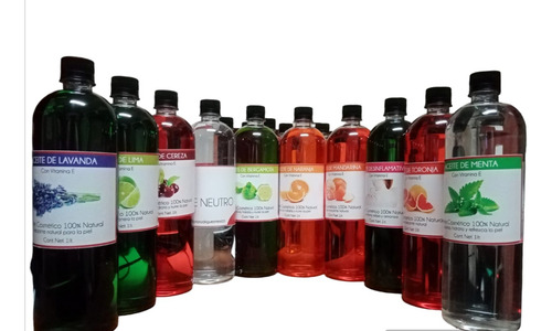 Paq 2 Litros Aceite Esencial Masaje Relajante Lab Rod Aromas