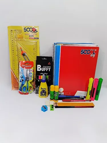 Kit escolar para niña regreso a clase