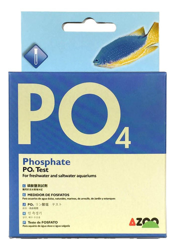 Test De Fosfatos Po4 Azoo Agua Dulce Y Marina