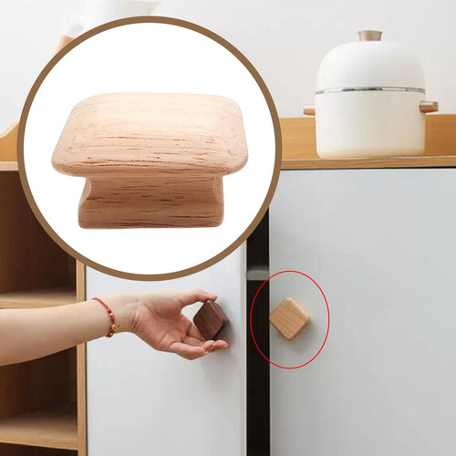 Perillas De Muebles De Madera Perilla De Cajón Decorativa